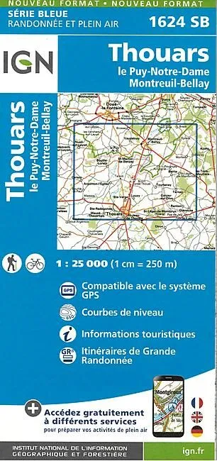 1624 SB THOUARS LE PUY 1 25 000