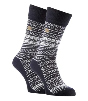 2 Paires Chaussettes Homme Laine Chaudes Hiver