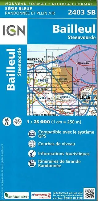 2403 SB BAILLEUL STEENVOORDE 1 25 000