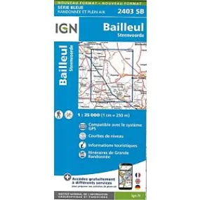 2403 SB BAILLEUL STEENVOORDE 1 25 000