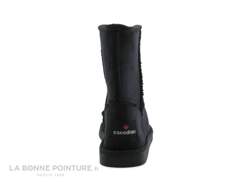 Achat chaussures Canadians Femme Boots, vente Canadians 266 237 Black - Bottine fourree