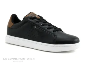 Achat chaussures Kappa Junior Basket ville, vente Kappa TCHOURI Lace Black Brown - Basket ville noire