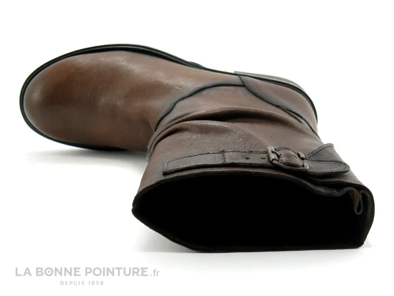 Achat chaussures Les Petroleuses Femme Bottine, vente Les Petroleuses Arlete 05 Moka - Bottine marron