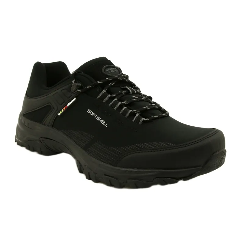 American Club ADI Chaussures de sport américaines imperméables softshell WT83/22 le noir