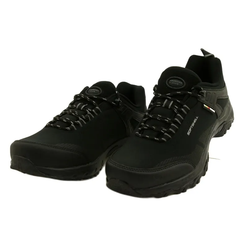 American Club ADI Chaussures de sport américaines imperméables softshell WT83/22 le noir