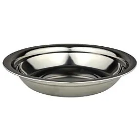 ASSIETTE CREUSE INOX D 22 CM