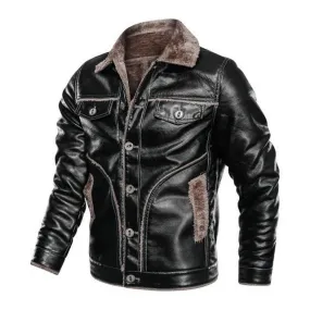 Blouson cuir hiver homme - Homme Tendance