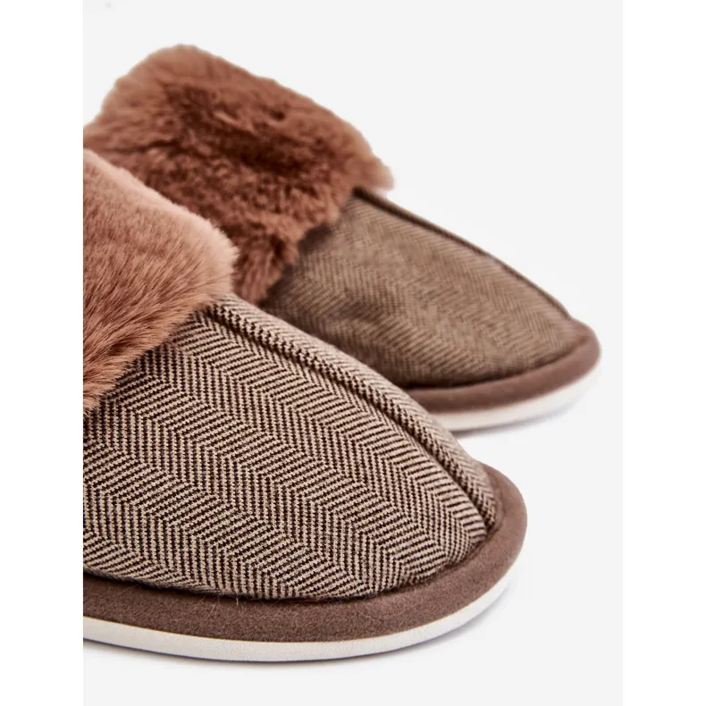 BM Chaussons Chauds Homme Marron Marcus brun