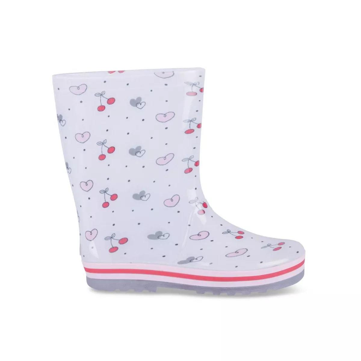 Bottes de pluie BLANC LOVELY SKULL