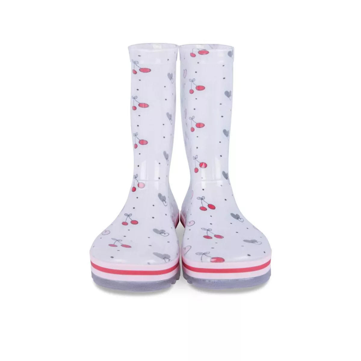 Bottes de pluie BLANC LOVELY SKULL