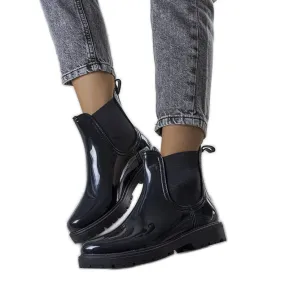 Bottes de pluie Kemi noires le noir