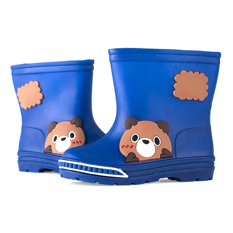 Bottes en caoutchouc basses pour enfant Shelovet bleues