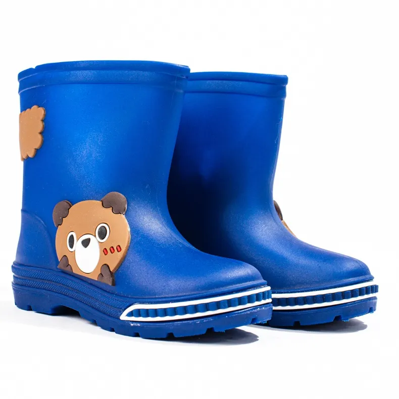 Bottes en caoutchouc basses pour enfant Shelovet bleues