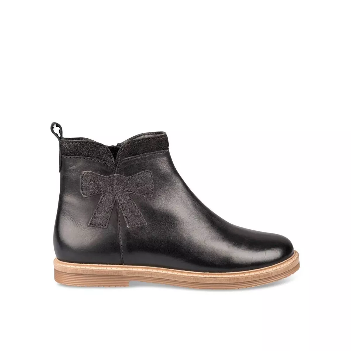 Bottines NOIR LOVELY SKULL CUIR