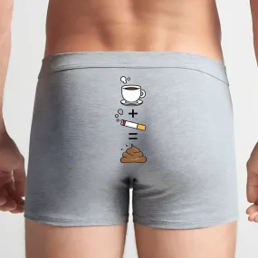 Boxer Homme Café clope caca