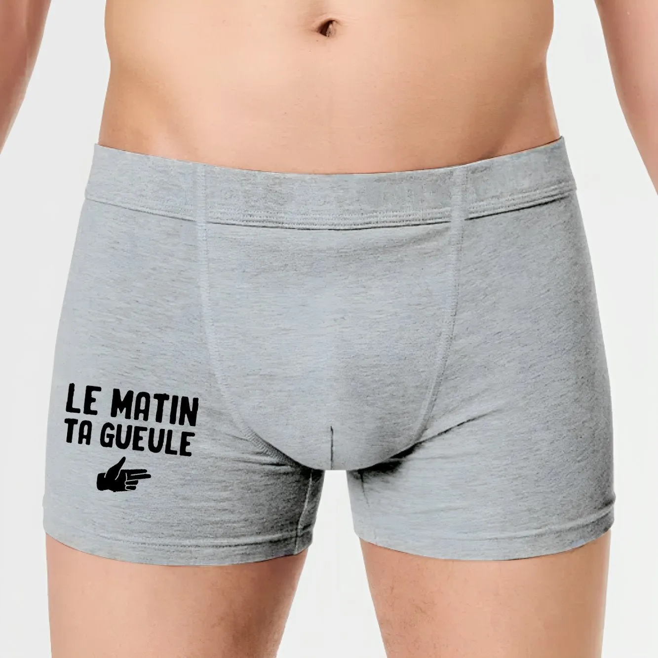 Boxer Homme Le matin ta gueule