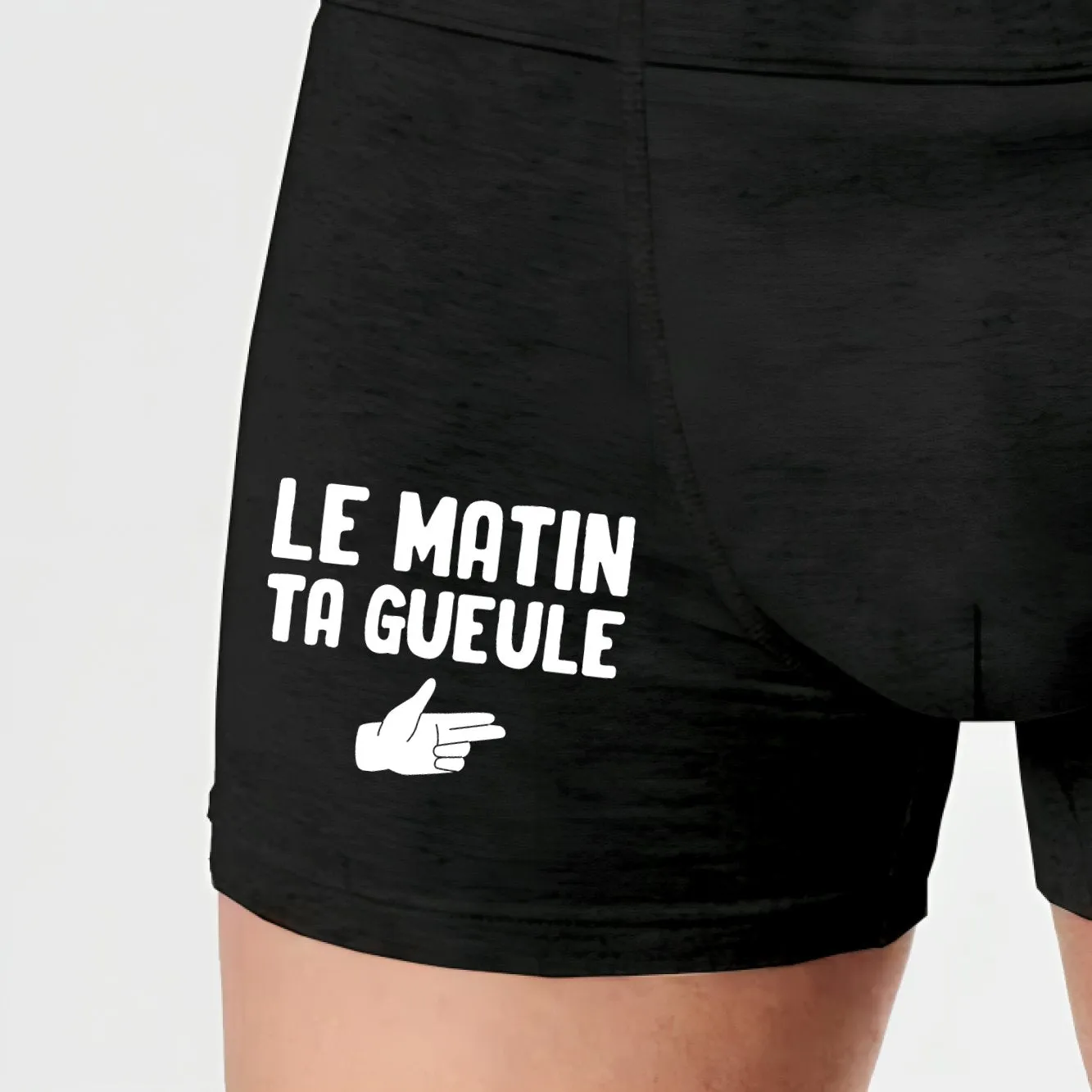 Boxer Homme Le matin ta gueule