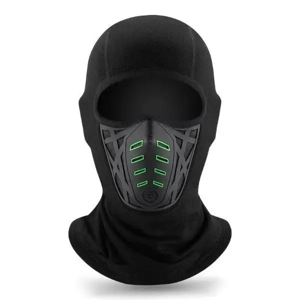 Cagoule et masque moto