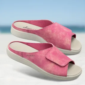 Chaussures de confort dansko : modèle Carmine, fuchsia