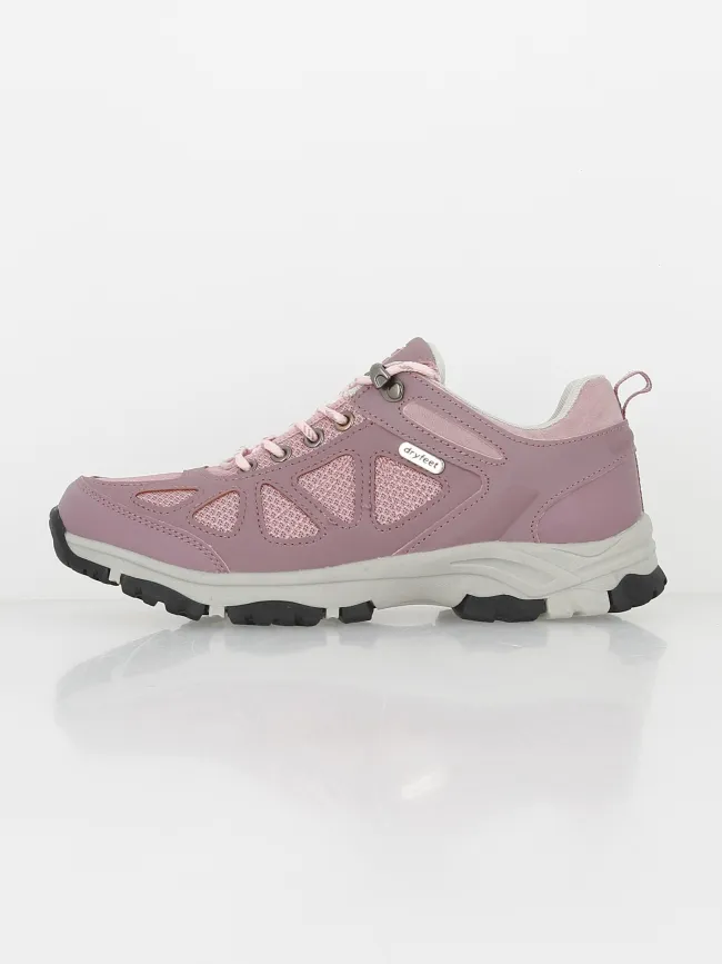 Chaussures de randonnée dryfeet rose femme - Elementerre | wimod