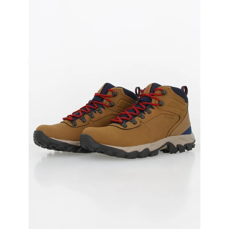 Chaussures de randonnée waterproof marron homme - Columbia | wimod