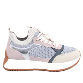 Chaussures de sport femme Cornet Gris