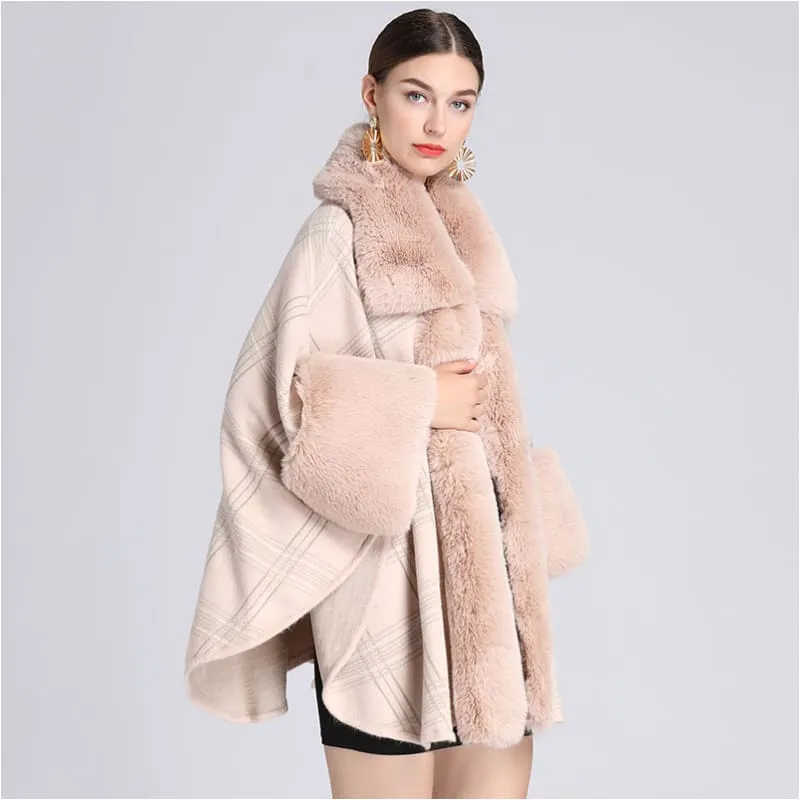 Châle chic femme hiver