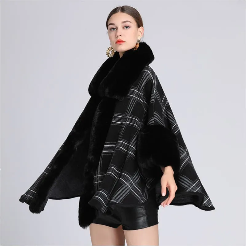 Châle chic femme hiver