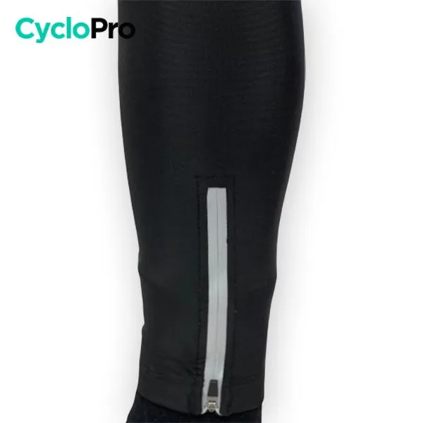 COLLANT CYCLISTE HIVER BLANCHE - HAPPY+ - DESTOCKAGE