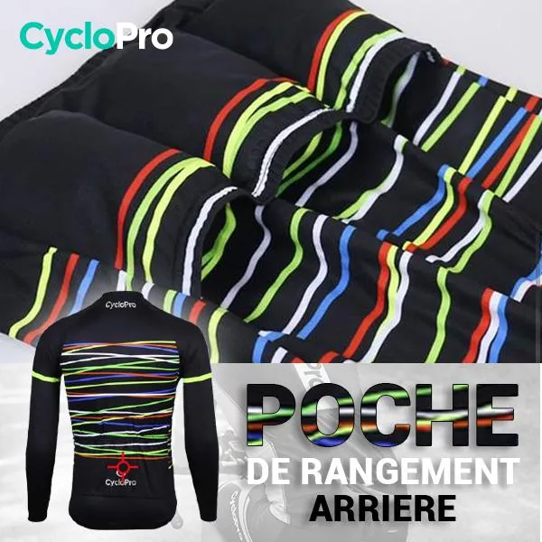 COLLANT CYCLISTE HIVER BLANCHE - HAPPY+ - DESTOCKAGE