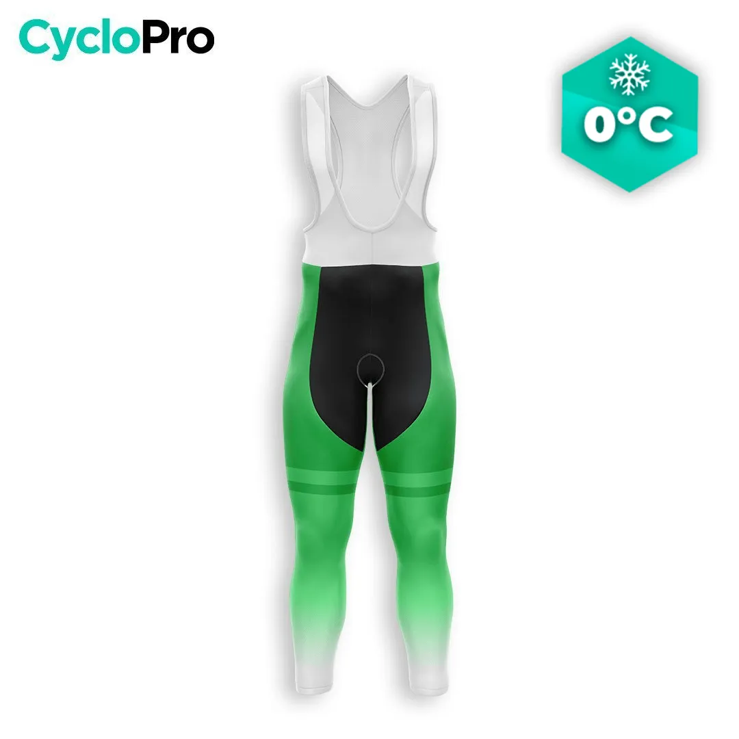 COLLANT CYCLISTE HIVER HOMME / VERT - TRACE+