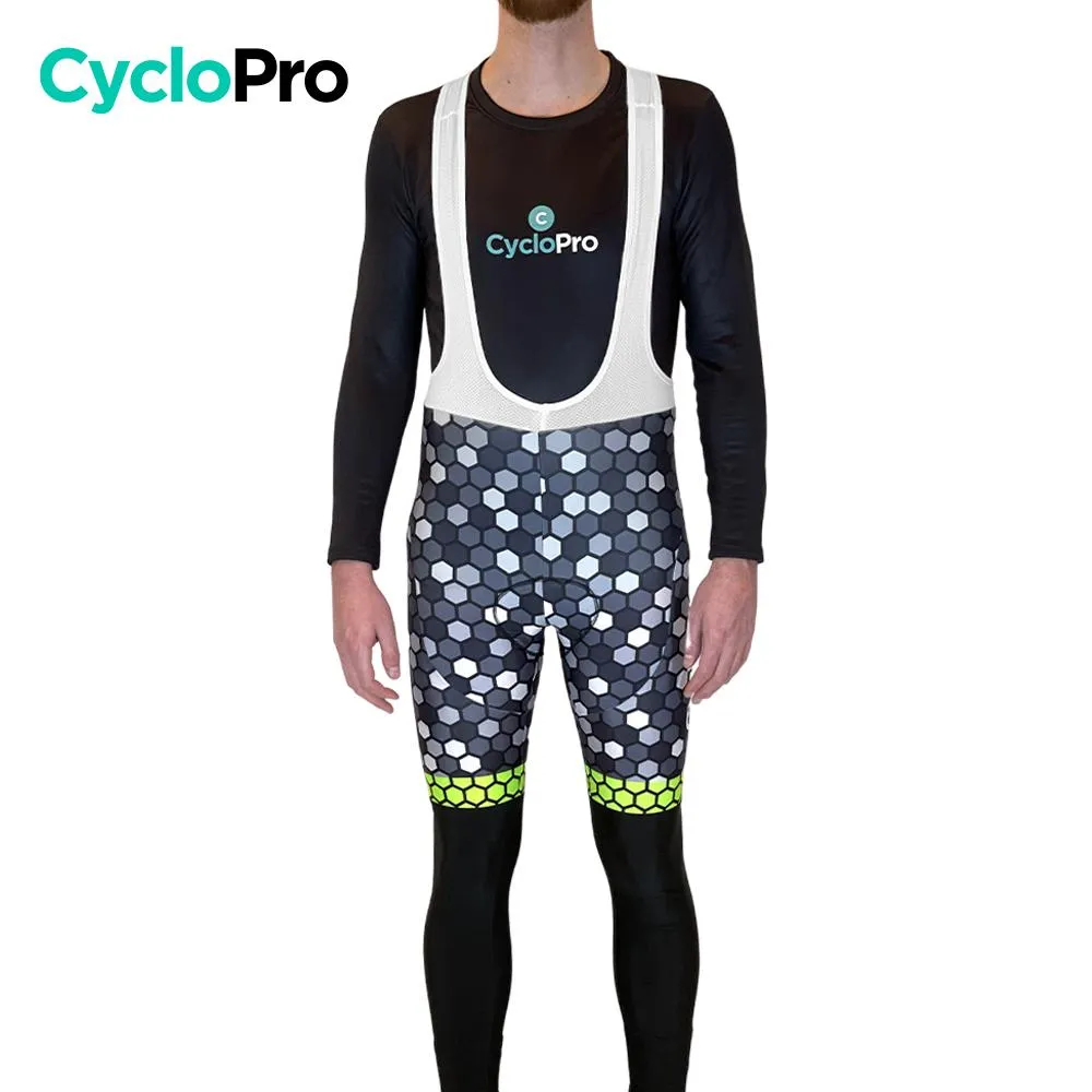 COLLANT CYCLISTE JAUNE ATMOSPHÈRE+ - HIVER - DESTOCKAGE