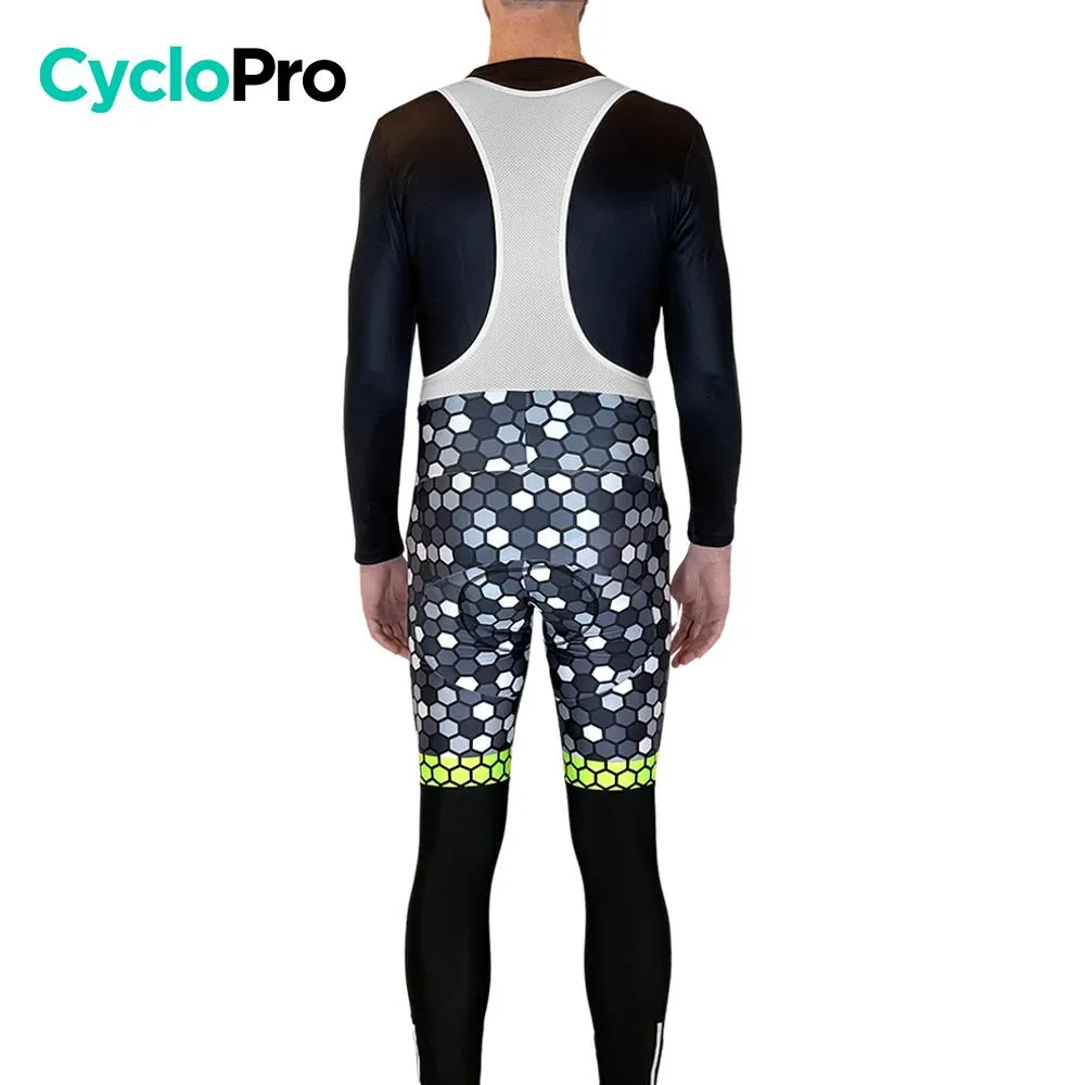 COLLANT CYCLISTE JAUNE ATMOSPHÈRE+ - HIVER - DESTOCKAGE