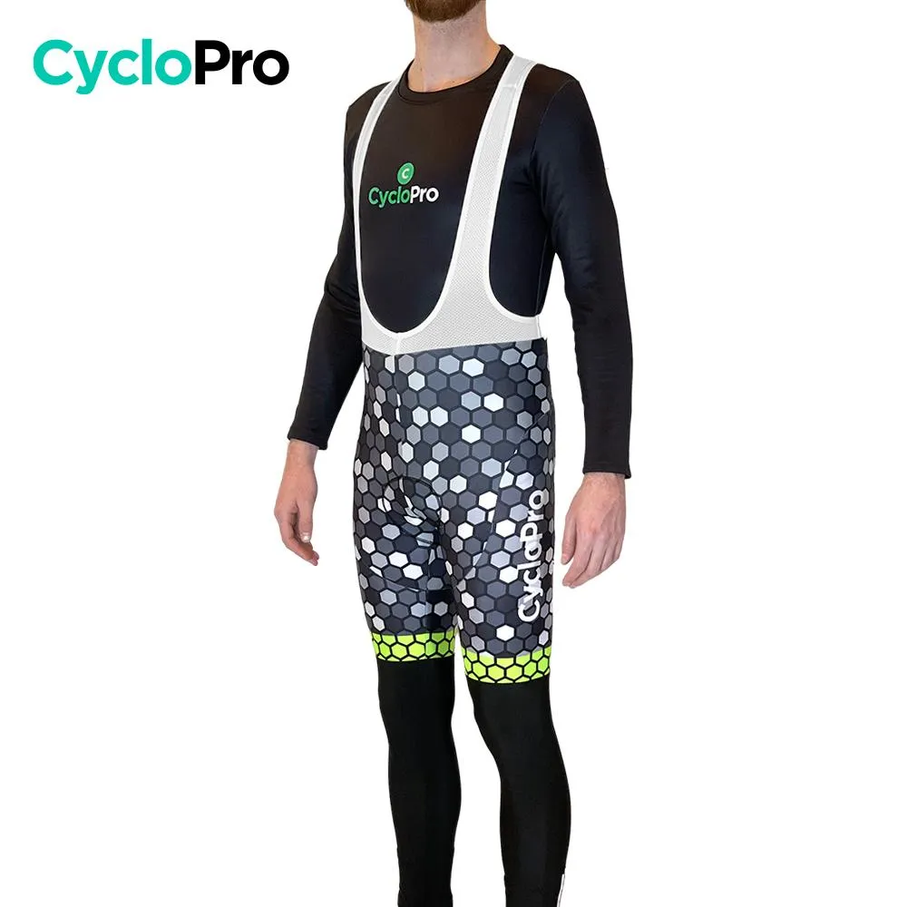 COLLANT CYCLISTE JAUNE ATMOSPHÈRE+ - HIVER - DESTOCKAGE