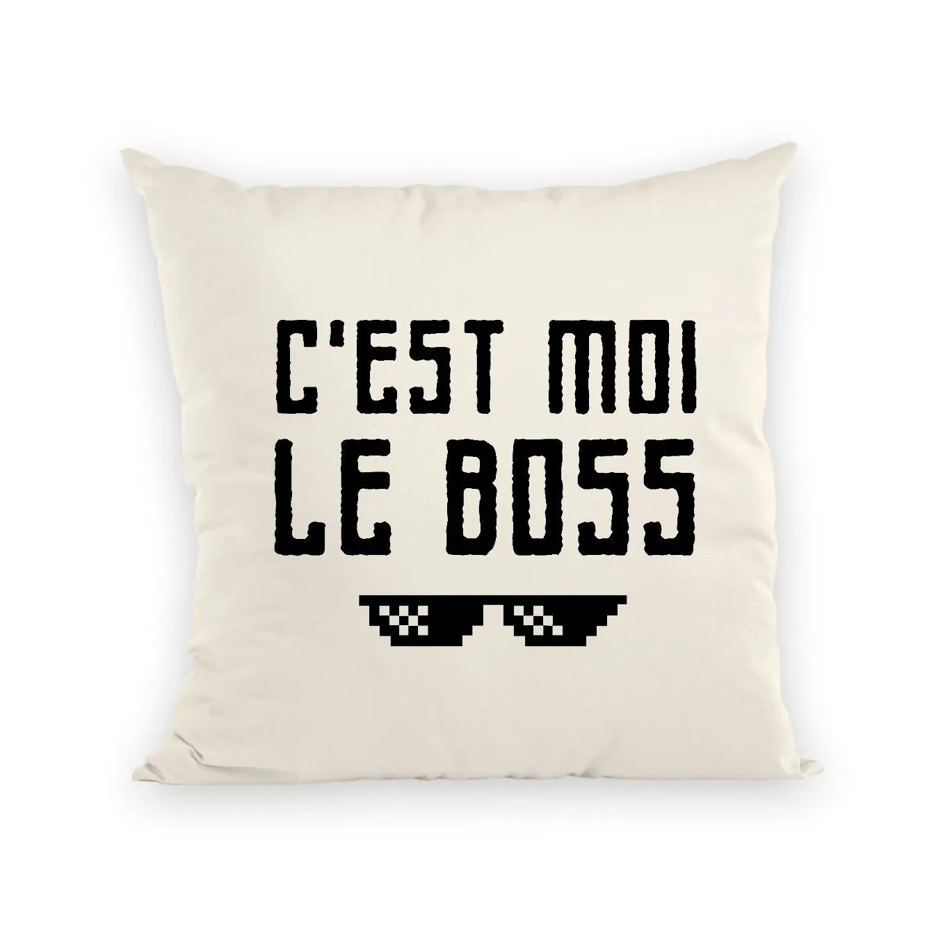 Coussin C'est moi le boss