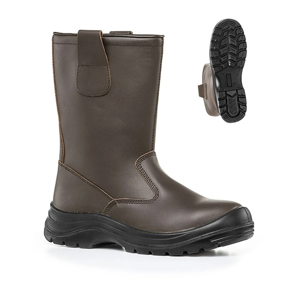 Coverguard - Bottes de sécurité non fourrées marron PYROXITE S3 SRC