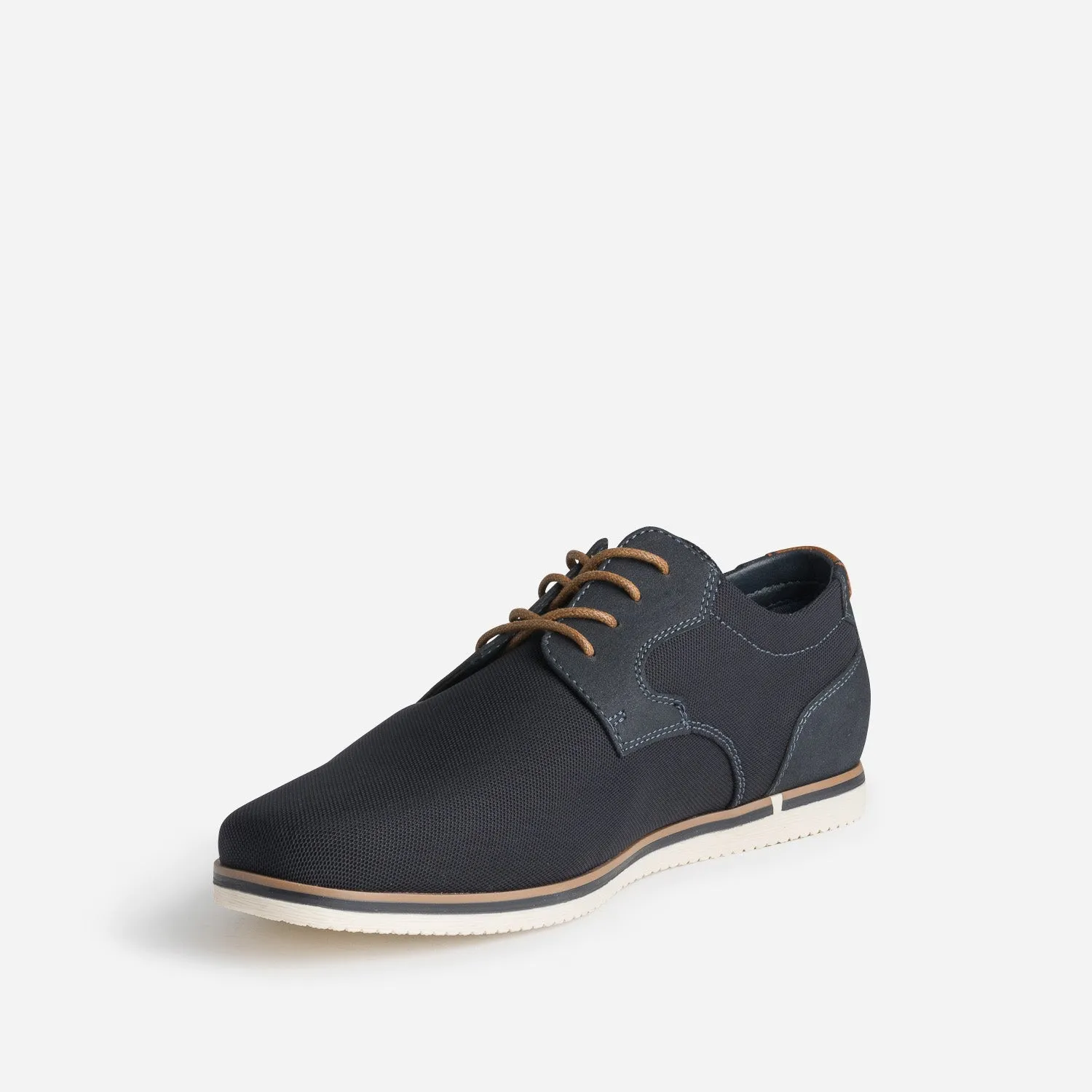 Derby confort marine en toile - Chaussures de ville Homme | ERAM