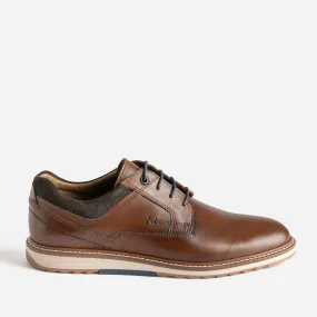 Derby détente marron cuir - Chaussures de ville Homme | ERAM