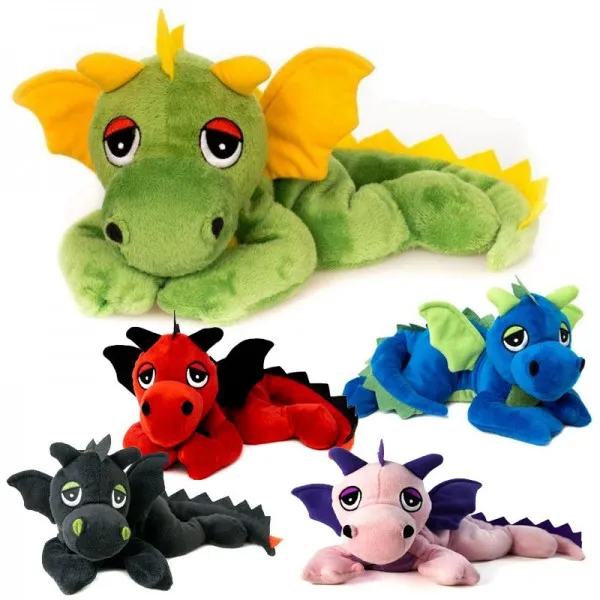 Dragon peluche bouillotte chauffante aux micro-ondes