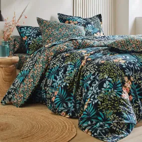 Drap Housse JARDIN D'HIVER Bleu | 3 Suisses