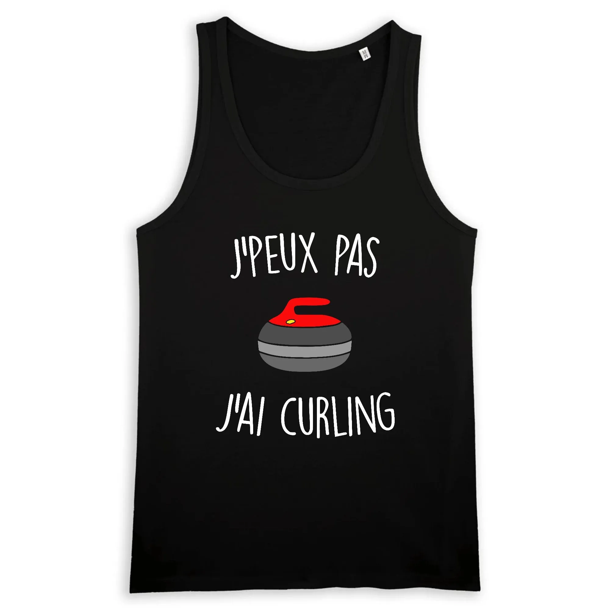 Débardeur Homme J'peux pas j'ai curling