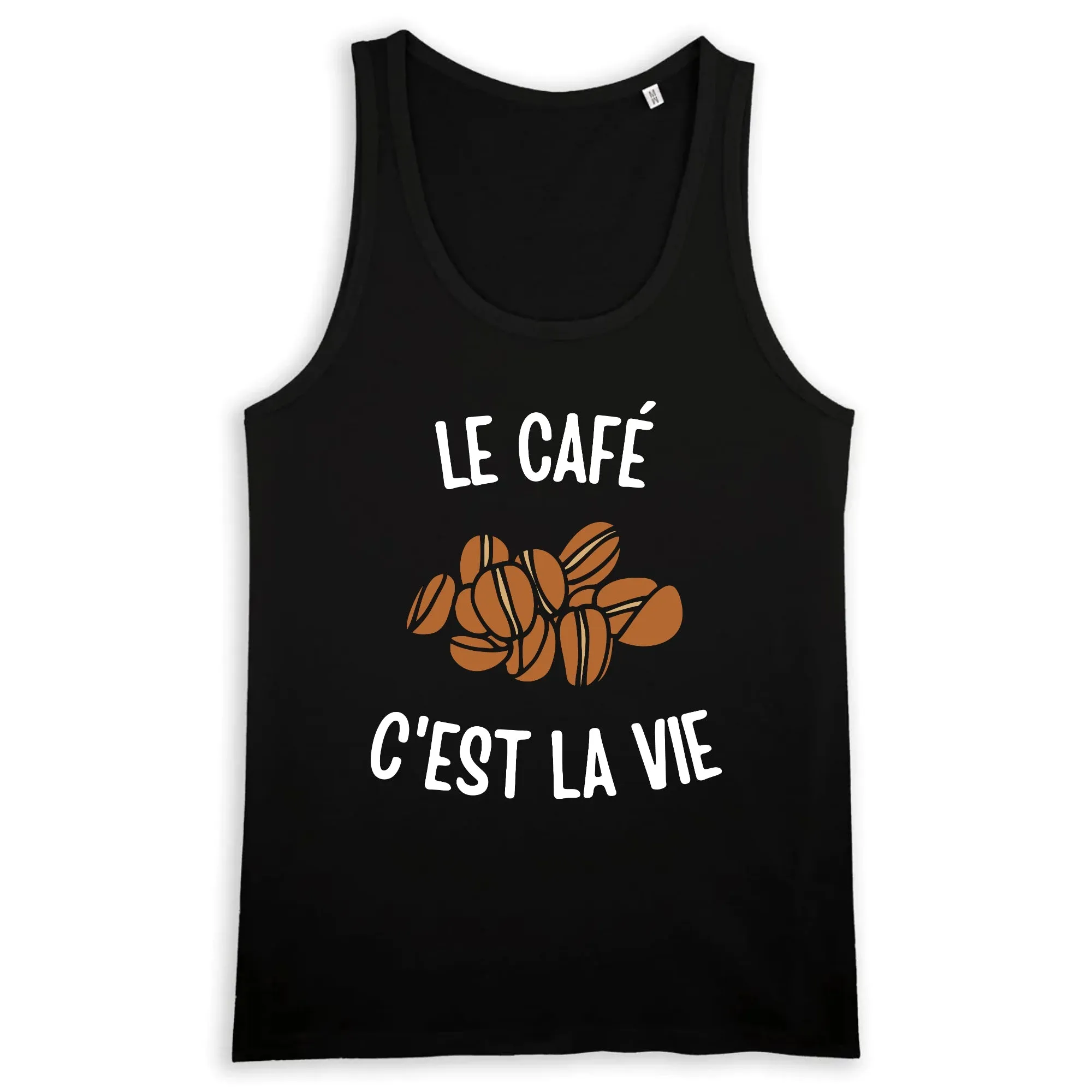 Débardeur Homme Le café c'est la vie