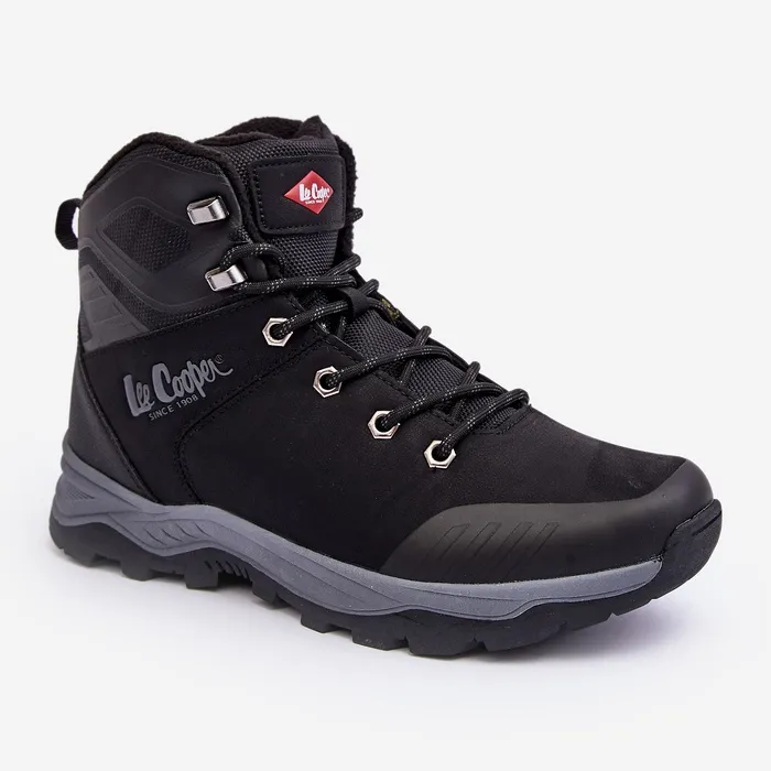 Lee Cooper Chaussures de randonnée Trappers LCJ-23-01-2045M pour hommes Noir le noir