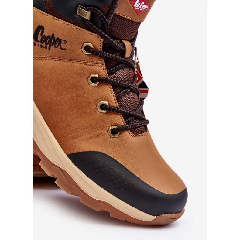 Lee Cooper Chaussures de randonnée Trappers LCJ-23-01-2046M Camel pour hommes brun