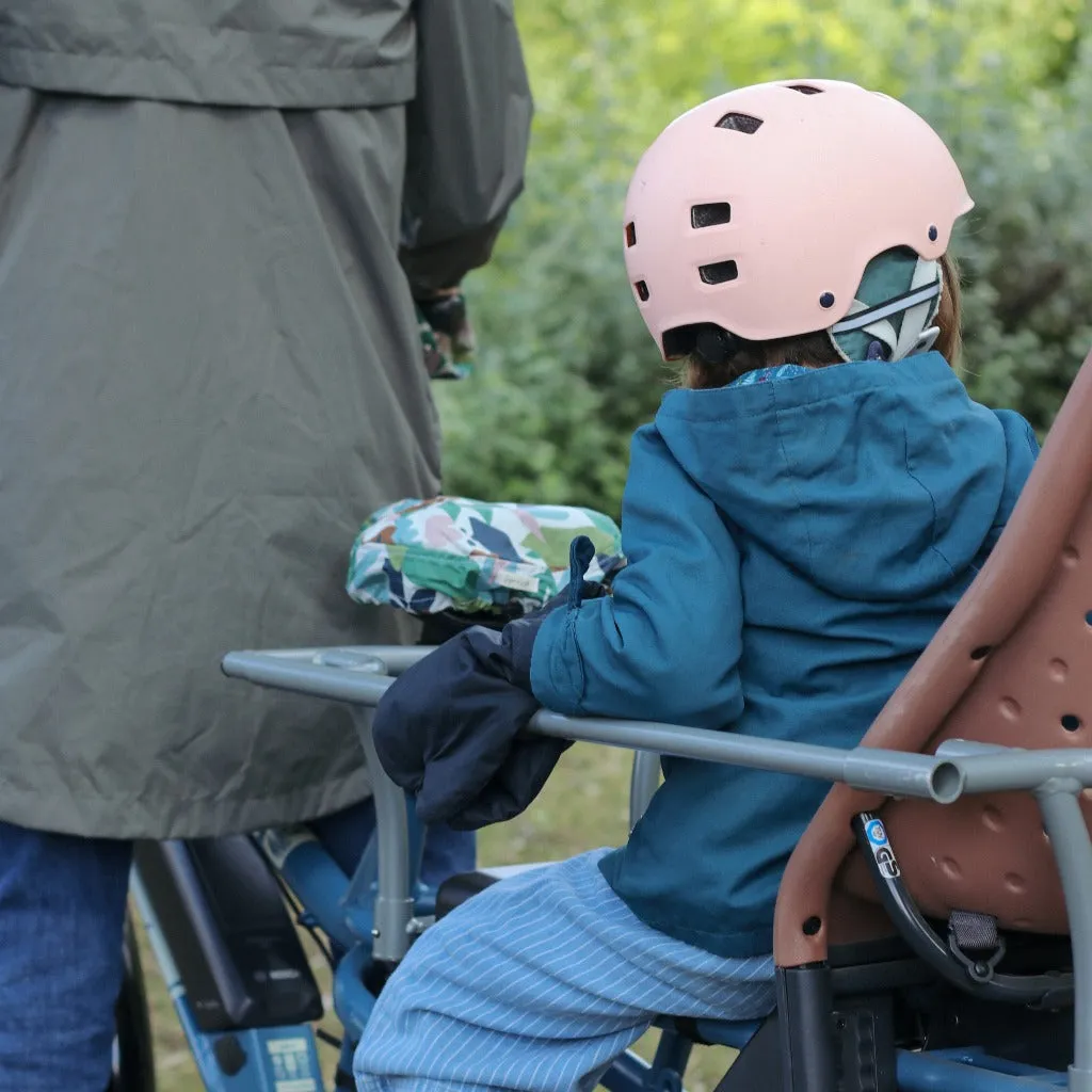 Les p'tits manchons de Gaston enfant velo longtail Suzon et Suzette