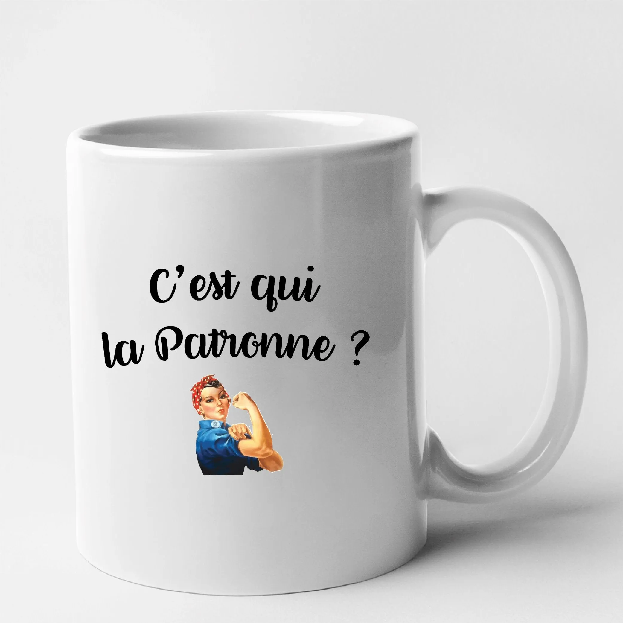 Mug C'est qui la patronne