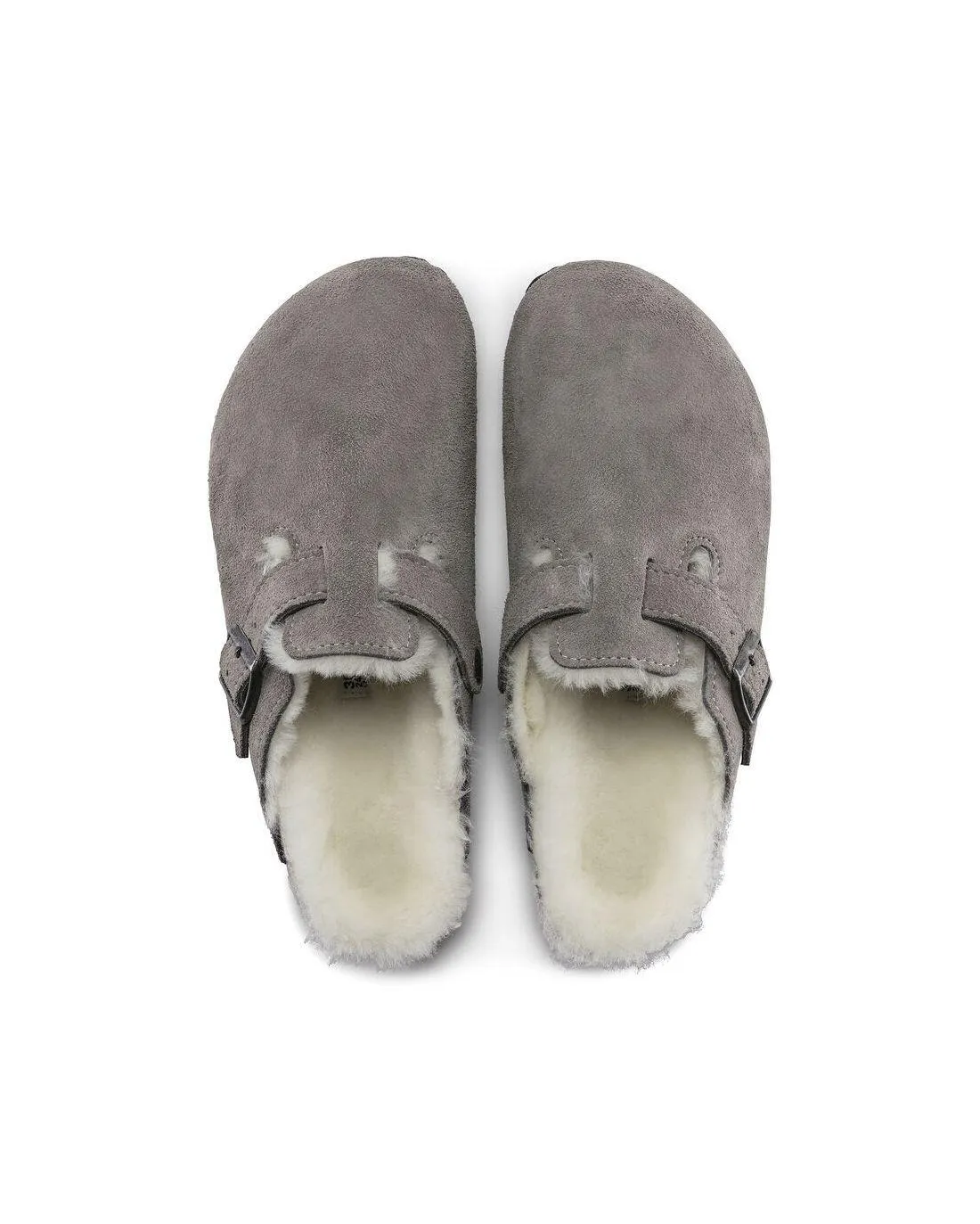 MULES BOSTON SHEARLING STONE COIN - Birkenstock | Chez Maman Rouen