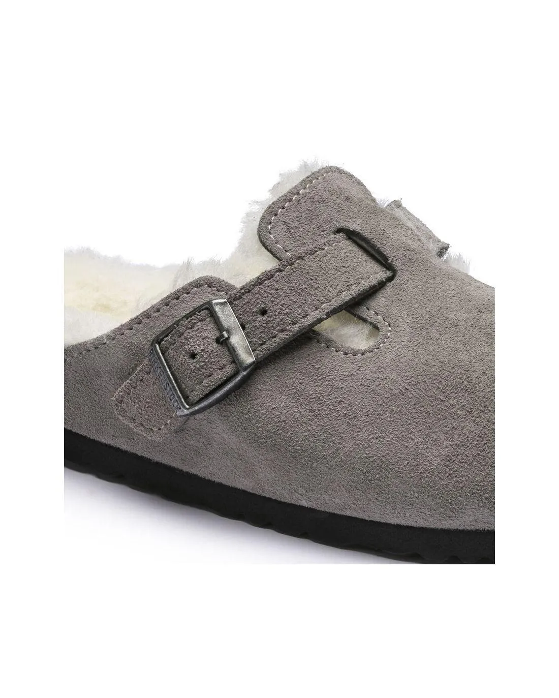 MULES BOSTON SHEARLING STONE COIN - Birkenstock | Chez Maman Rouen