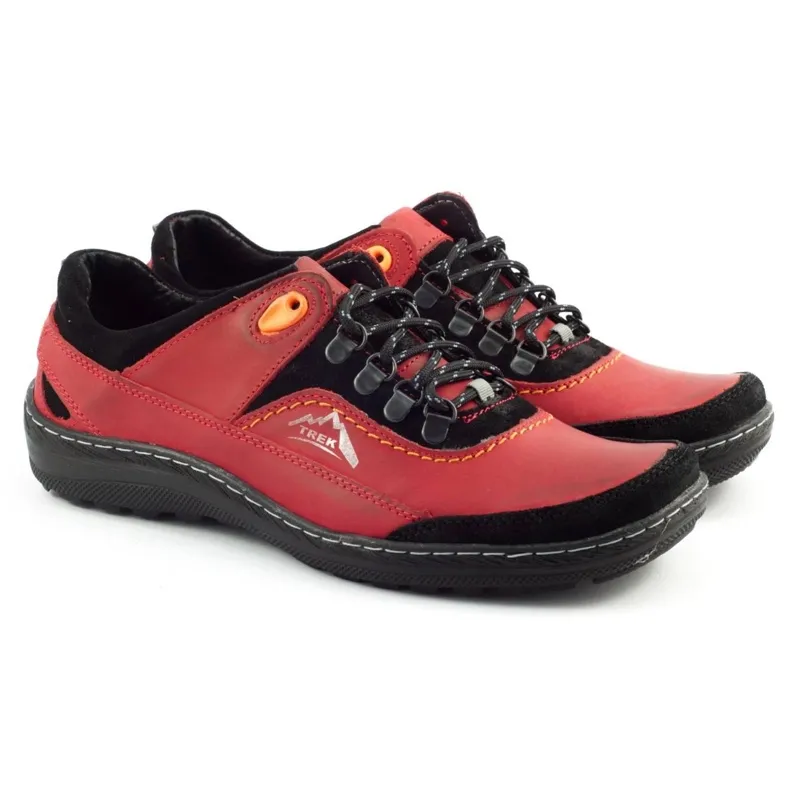 Olivier Chaussures de randonnée 268 Rouge