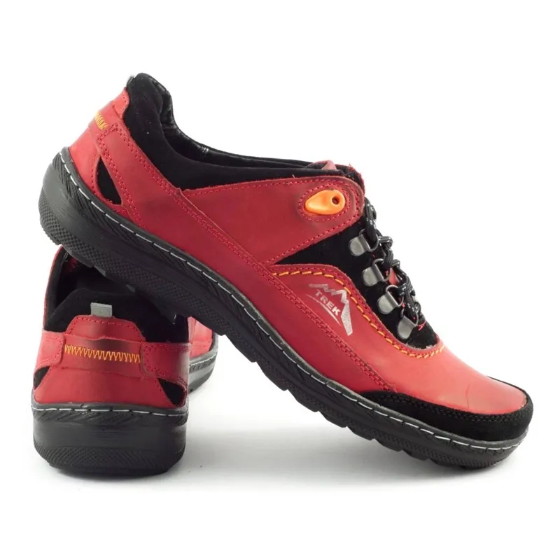 Olivier Chaussures de randonnée 268 Rouge